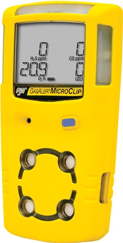MONITOR DE GAS ALERT  MICROCLIP - Detector 4 Gases